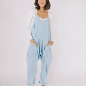FP Movement by Free People Sky Blue Jumpsuit